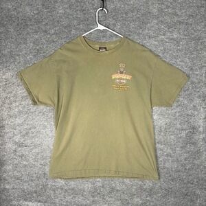 2018 Harley Davidson Maui Hawaii Tiki Graphic T Shirt Men's Size Large